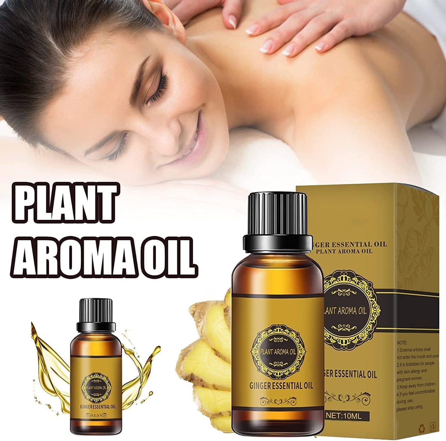 Huile essentielle de Gingembre amincissante