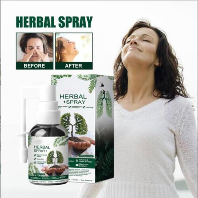 Brume nettoyante aux herbes pour les poumons