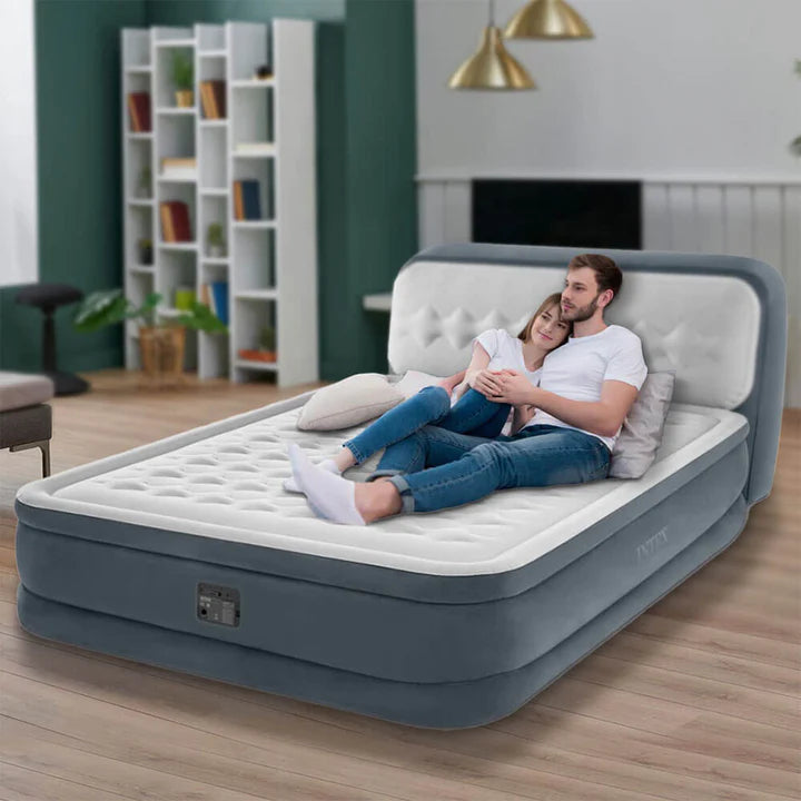 Matelas Gonflable Double avec Dossier