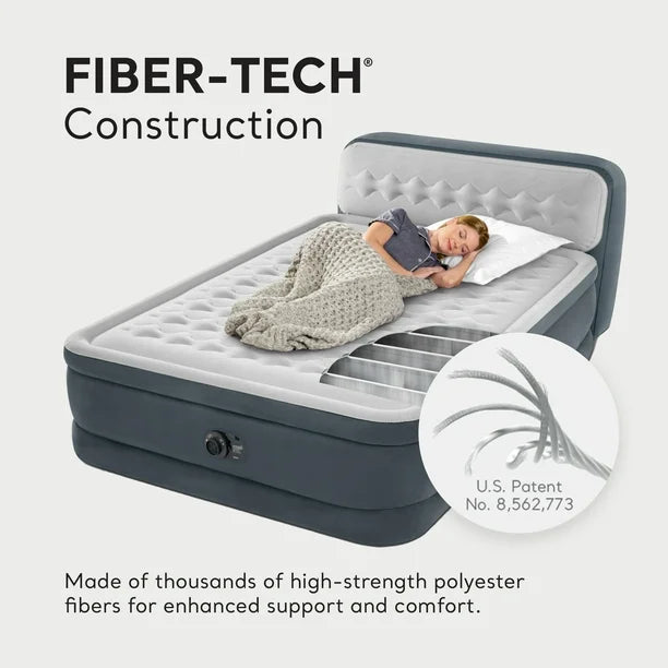 Matelas Gonflable Double avec Dossier