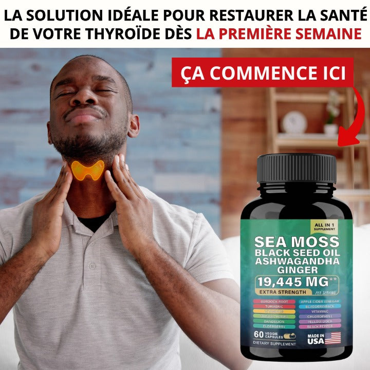 Sea moss : Complément Naturel pour Thyroid Support