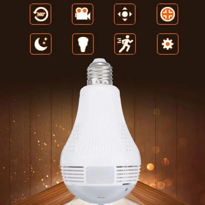 Camera ampoule wifi VR smart