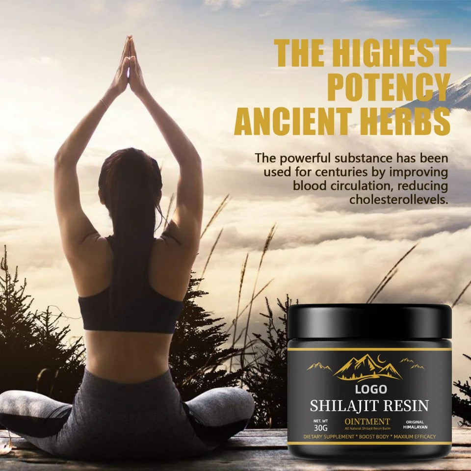 Supplément de Shilajit de l'Himalaya, Résine pure naturelle