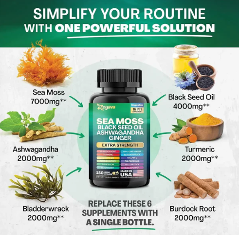 Sea moss : Complément Naturel pour Thyroid Support